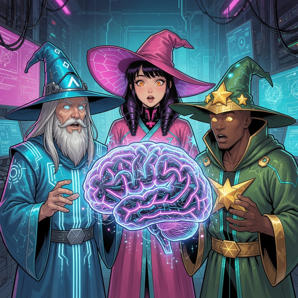 Build Your Own Oracle event art